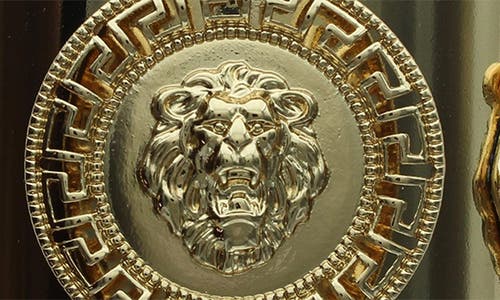 Olivia Welles Lion Head Cuff Bracelet In Gold