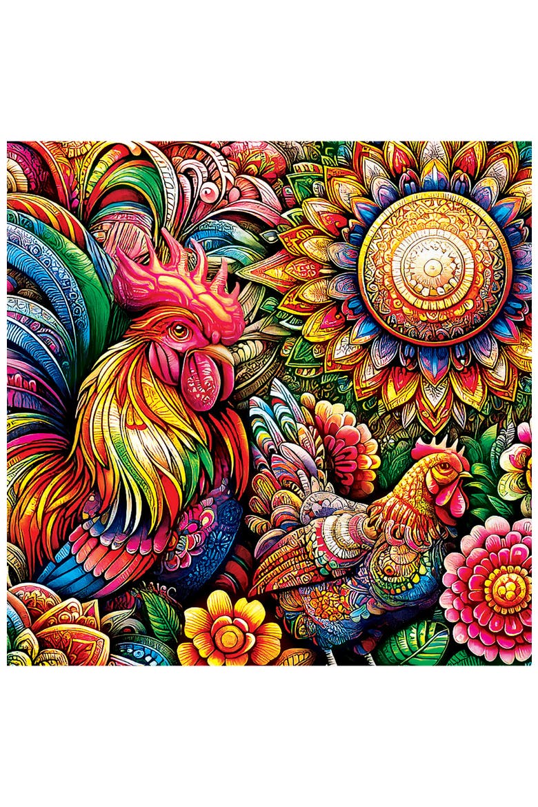 Sunrise Serenade 300 Piece Jigsaw Puzzle, Alternate, color, Multicolor