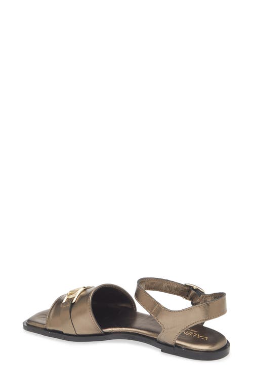 Valentino By Mario Valentino Cecilia Vlogo Sandal In Gold