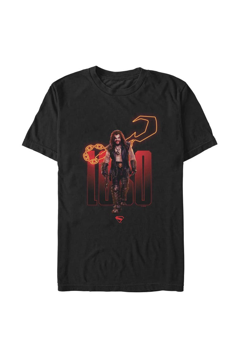 Men's Supergirl The Main Man Chain  Graphic T-Shirt, Main, color, Black