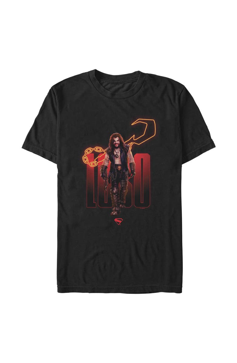 Supergirl Men's Supergirl The Main Man Chain Graphic T-Shirt, Main, color, Black