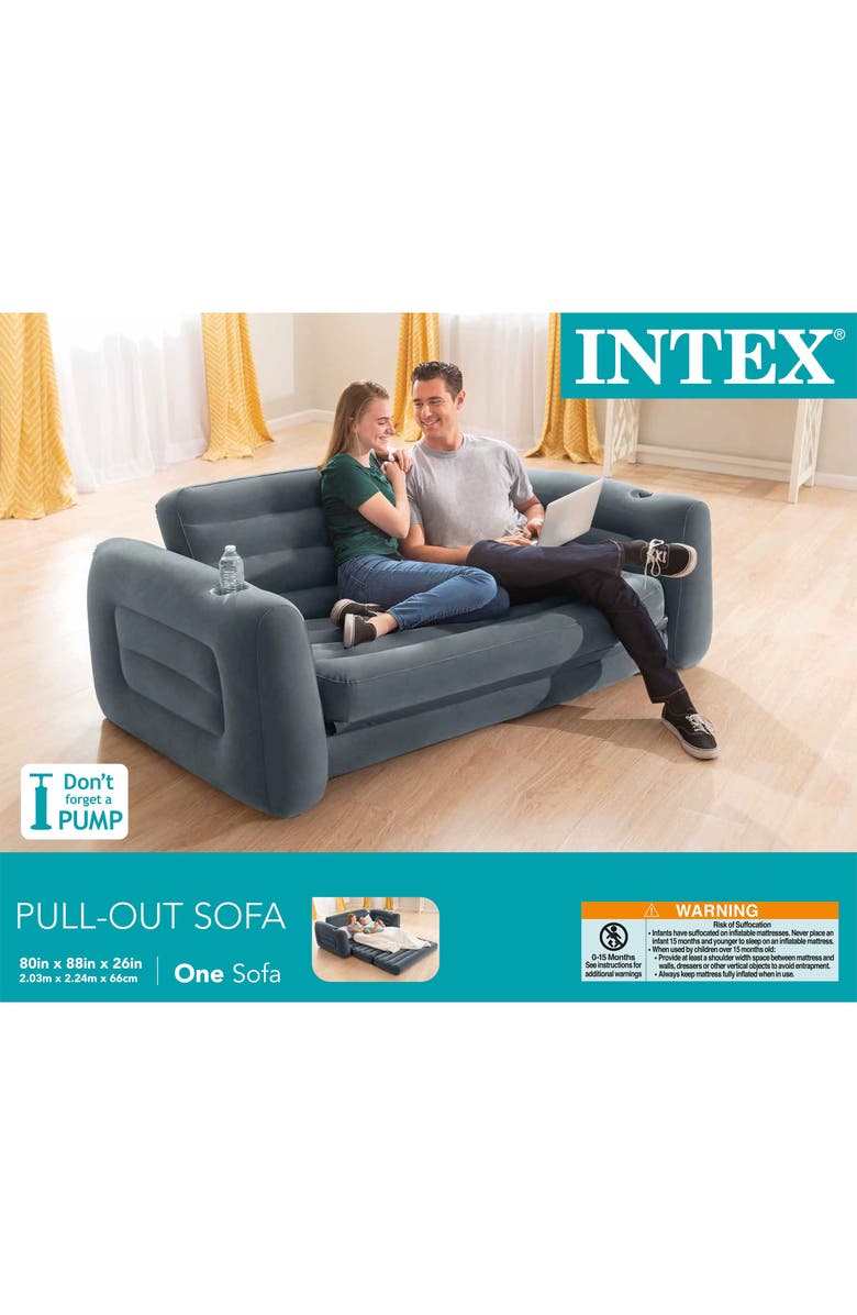 Intex Inflatable Pull-Out Sofa Ages 18+, Alternate, color, 