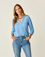 Carve Designs Dylan Gauze Shirt