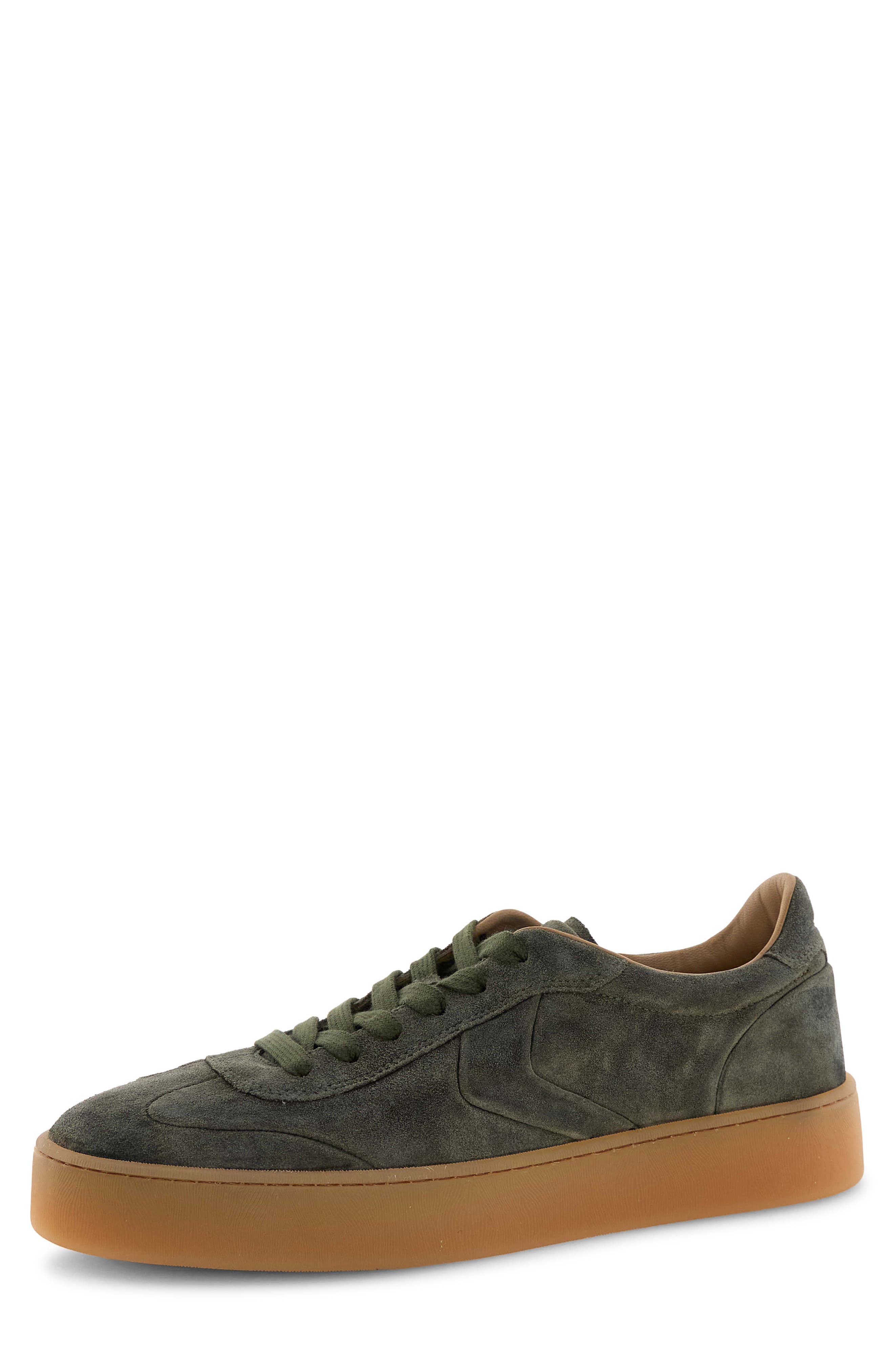 Mind 02 Leather Sneaker, Main, color, GREEN