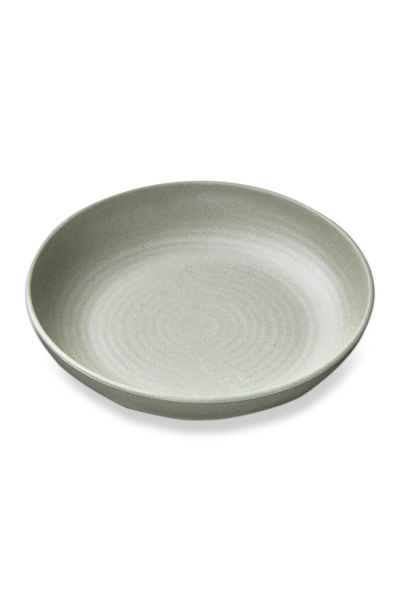 Green Brooklyn Melamine Plastic Butter Bread Plate Indoor Outdoor, Main, color, Brown