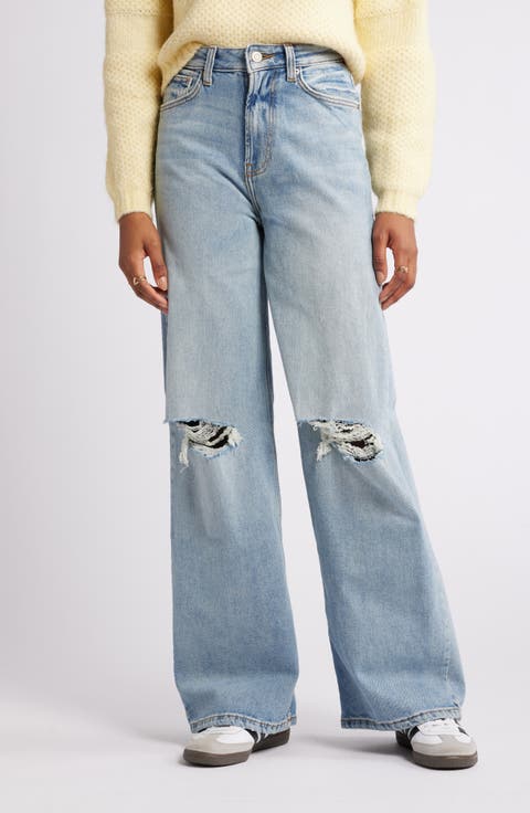 High Rise Baggy Jeans