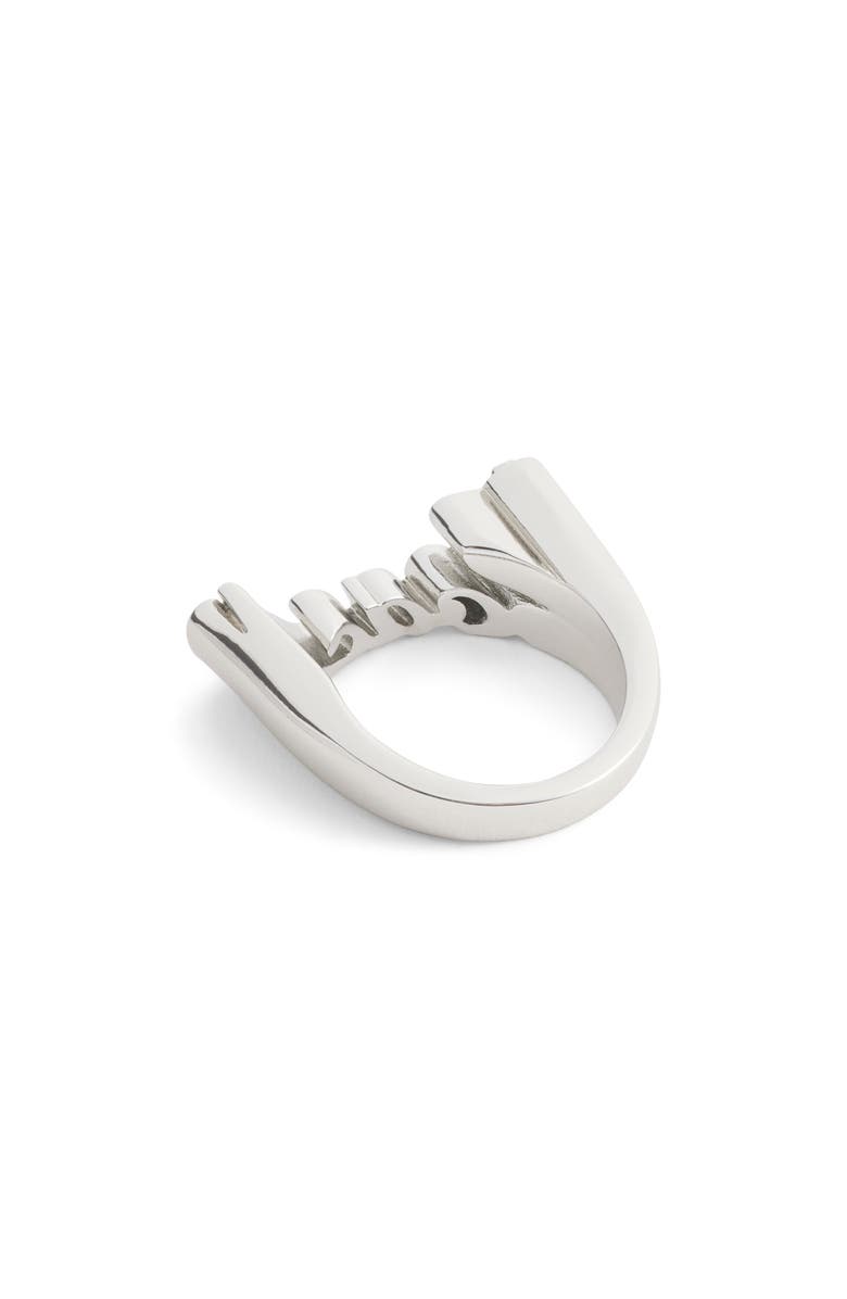 COACH Nameplate Ring, Alternate, color,
