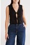 Tie Front Vest
