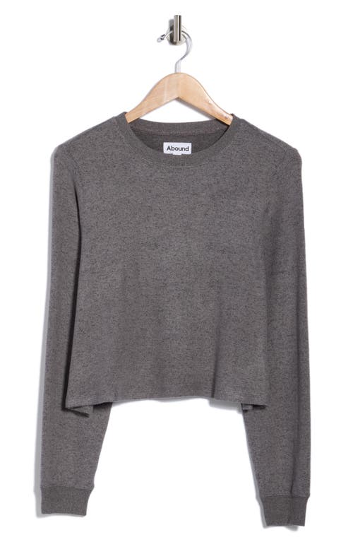Abound Easy Cozy Crew Pajama Sweatshirt In Gray