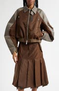 Sacai Cotton Chino x Nylon Twill Jacket