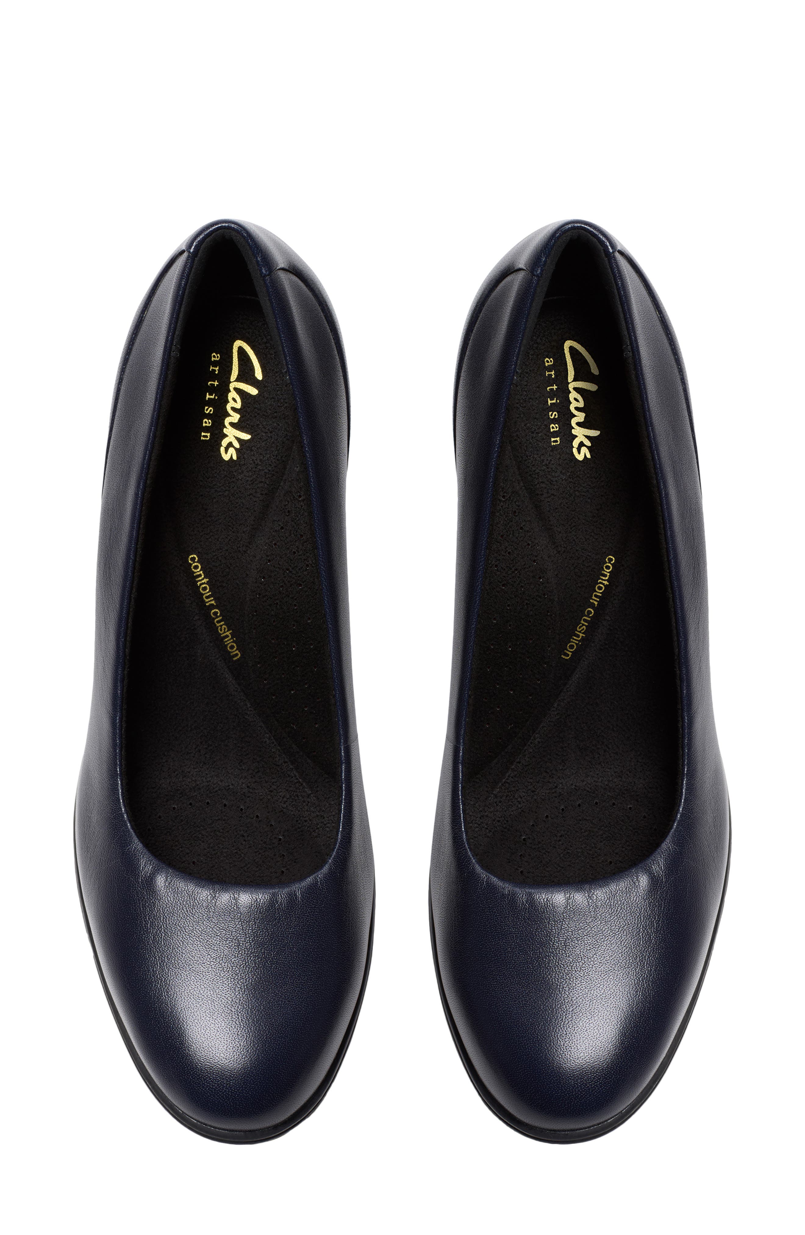 Shaya Poppy Pump, Alternate, color, NAVY LEATHER