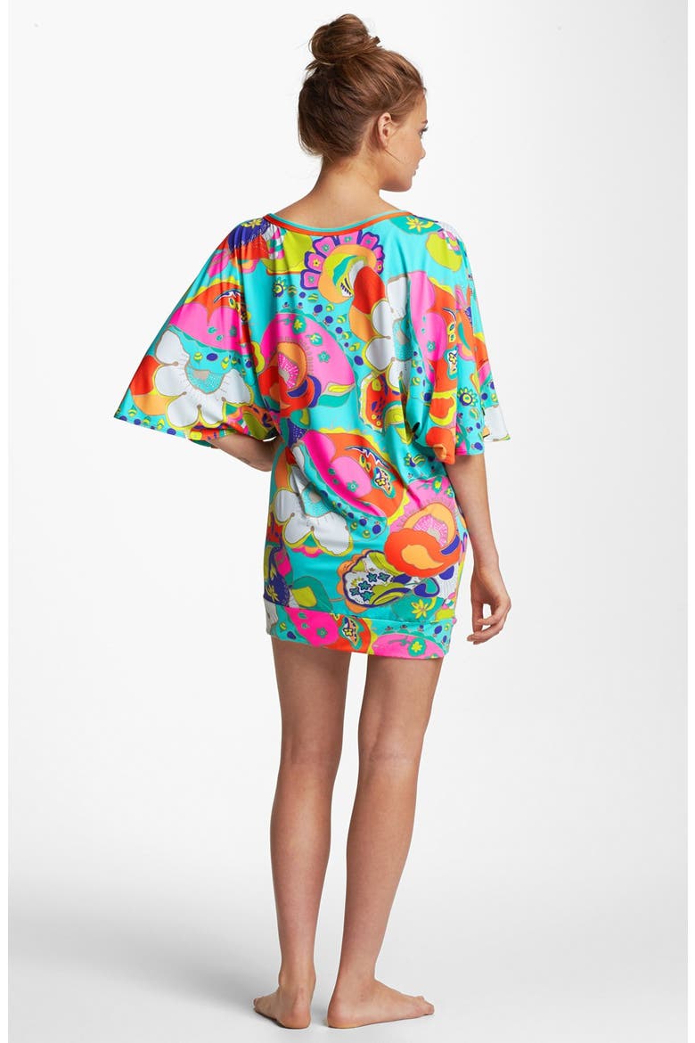'Sea Cove' Tunic Cover-Up, Alternate, color, MULTI