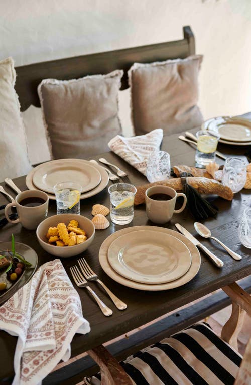 Juliska Puro Dessert/salad Plate In Taupe