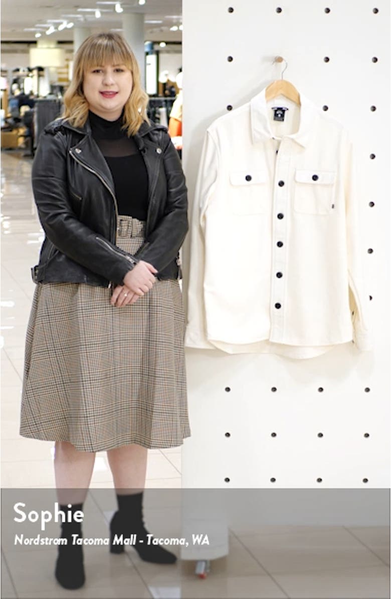 Button Down Shirt Jacket, sales video thumbnail