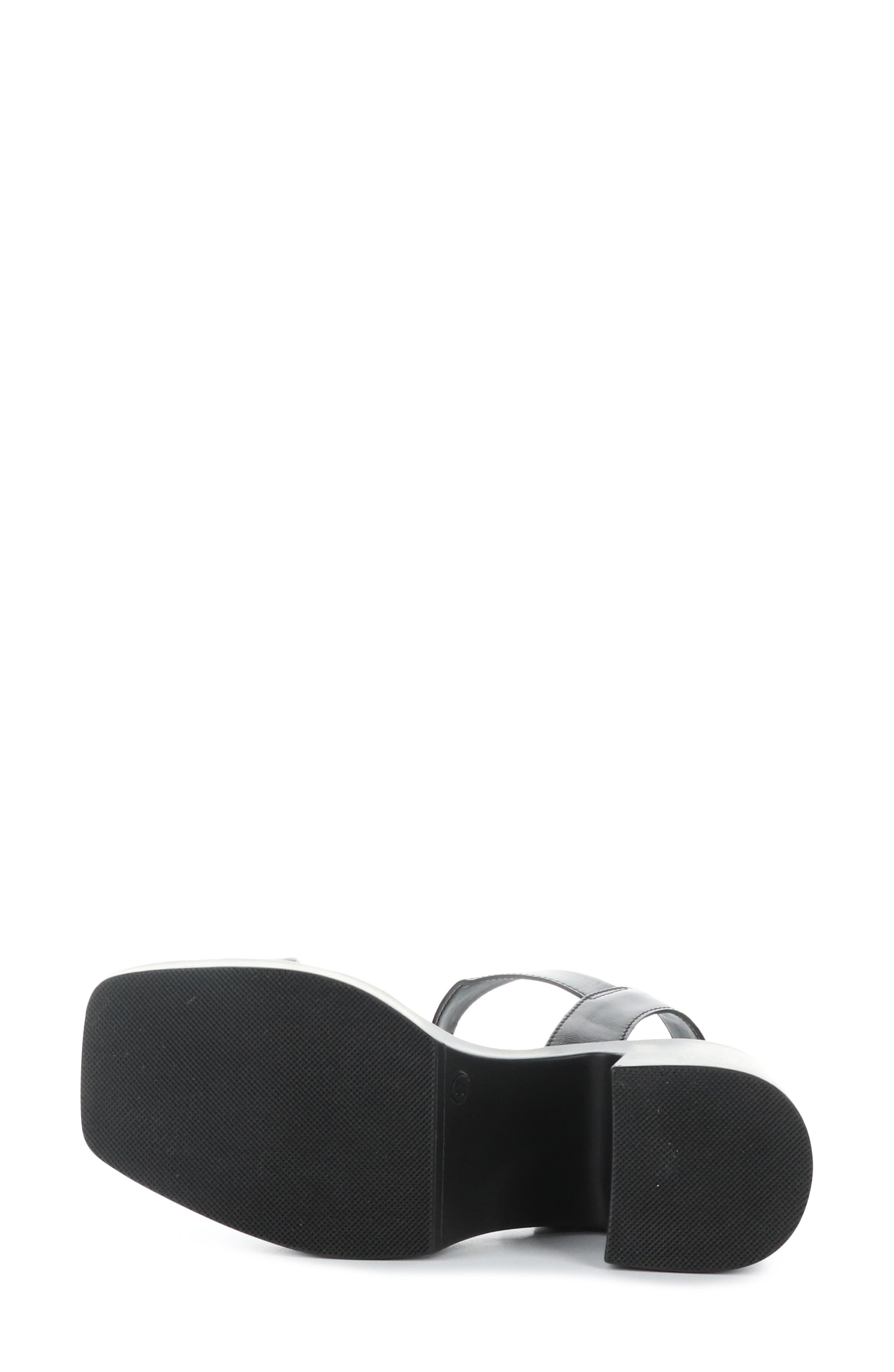 Bos. & Co. Veda Ankle Strap Platform Sandal, Alternate, color, Black