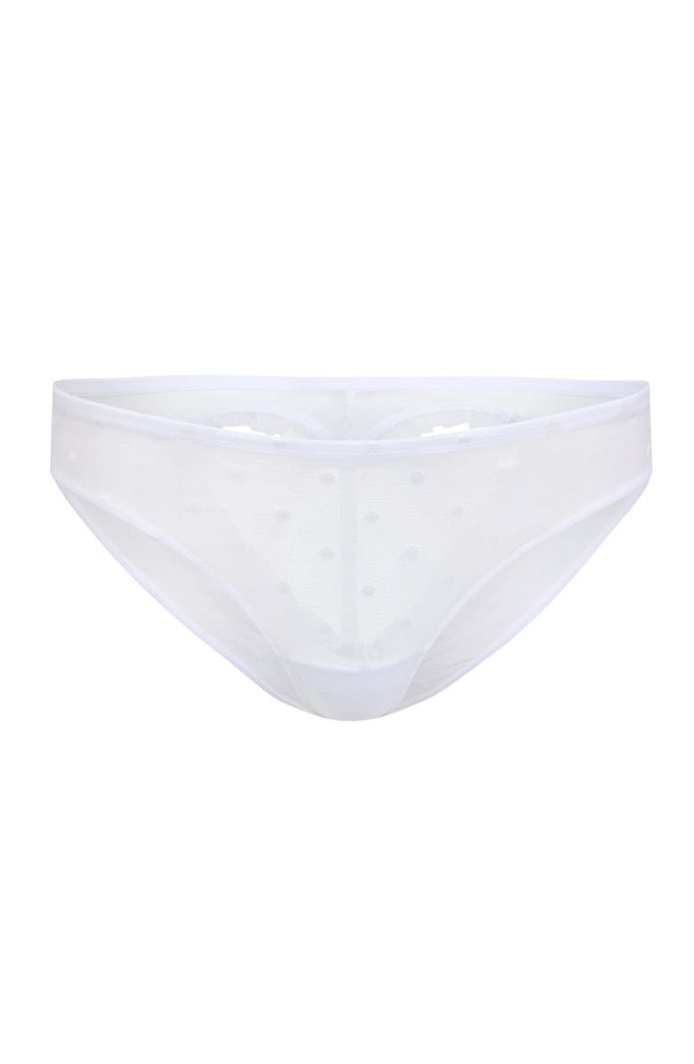 Adore Me Kalila Bikini Panties, Alternate, color, White
