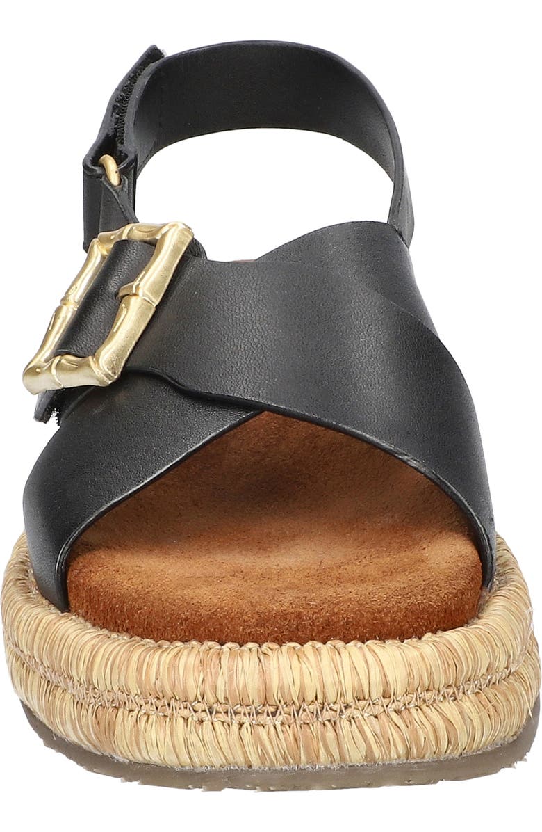 Bella Vita Jaylyn Slingback Sandal, Alternate, color, Black Leather