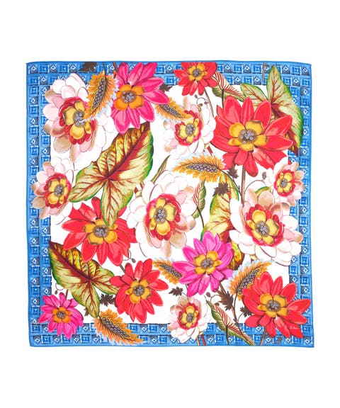 Tropical Floral Square