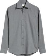 Jack Victor Leonard Cotton Button-Up Shirt