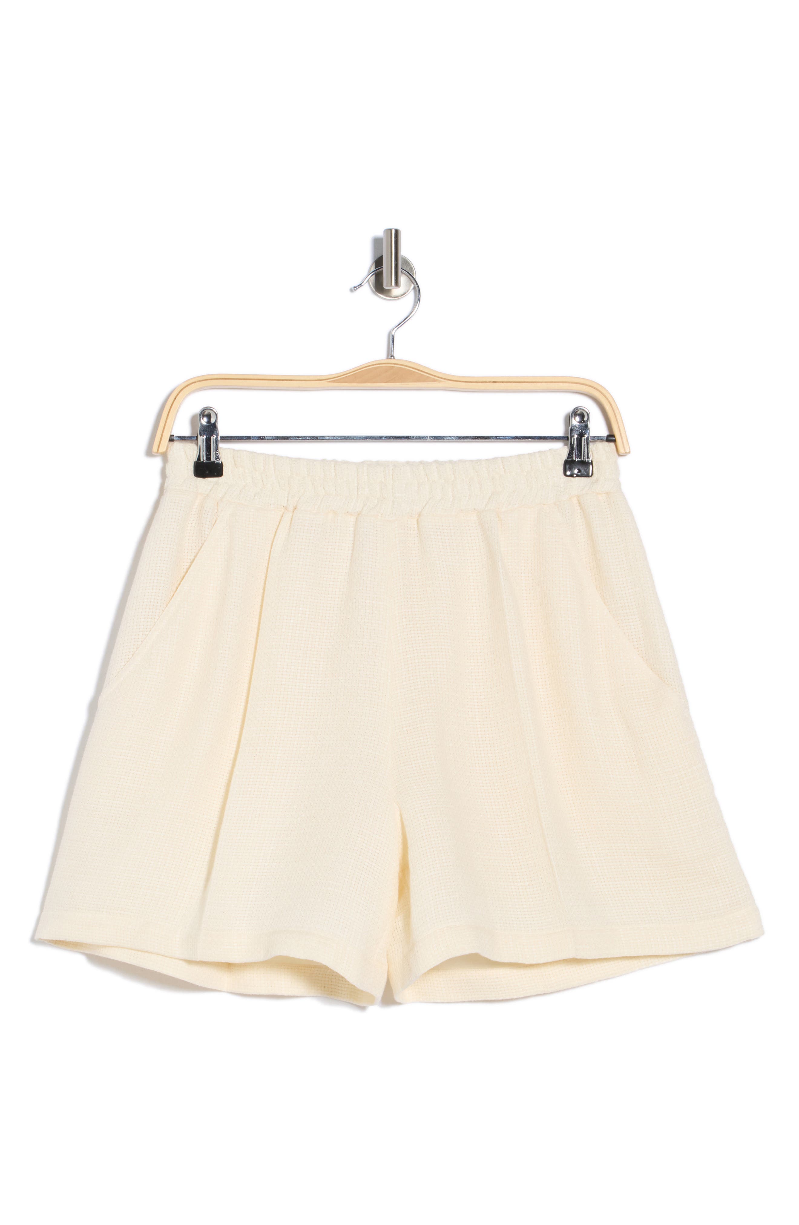 Longchamp Cotton & Linen Pull-On Shorts