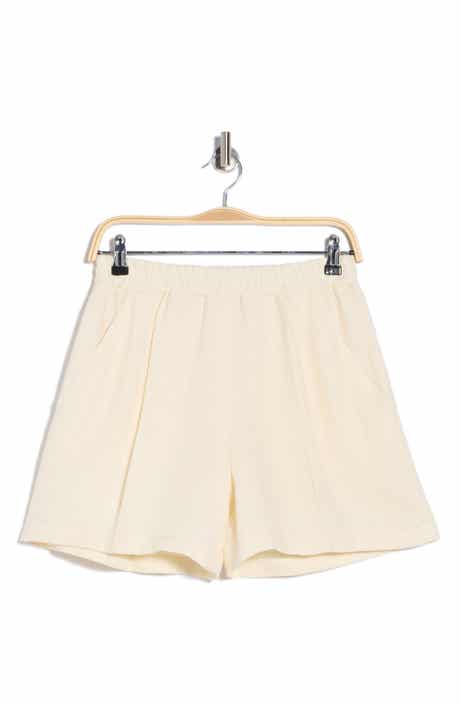 Longchamp Cotton & Linen Pull-On Shorts