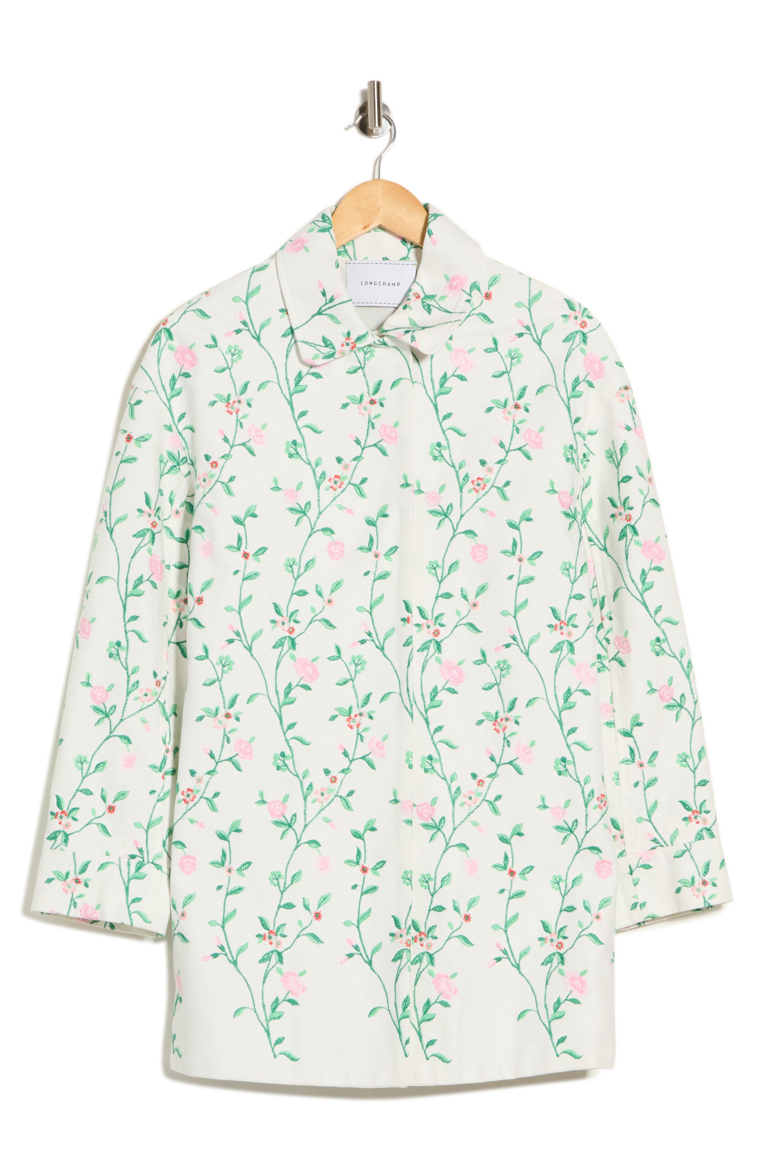 Floral Embroidered Jacket