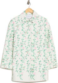 Longchamp Floral Embroidered Jacket