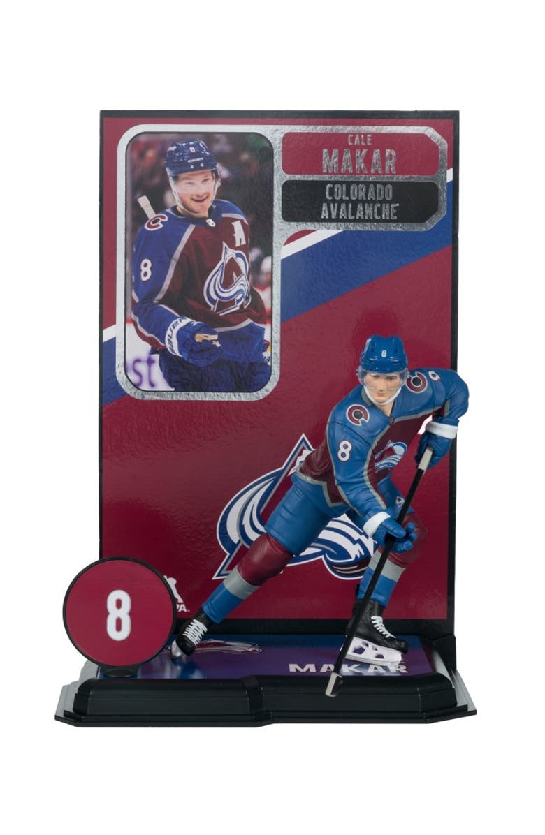 McFarlane Cale Makar (Colorado Avalanche) McFarlane NHL 7" Figure., Main, color, Multi-Color
