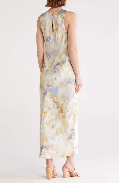 Rails Gabriella Shirred Satin Dress In Multi