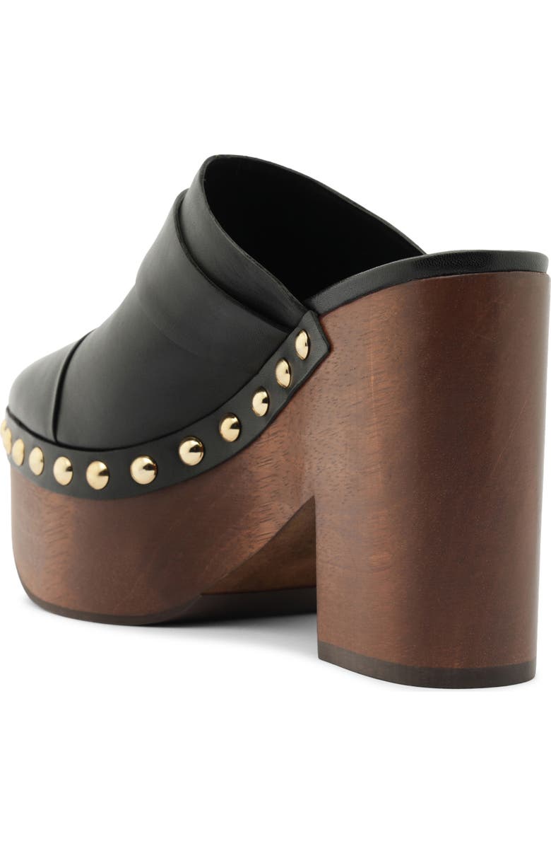 Schutz Piper Ankle Strap Platform Sandal, Alternate, color, Black