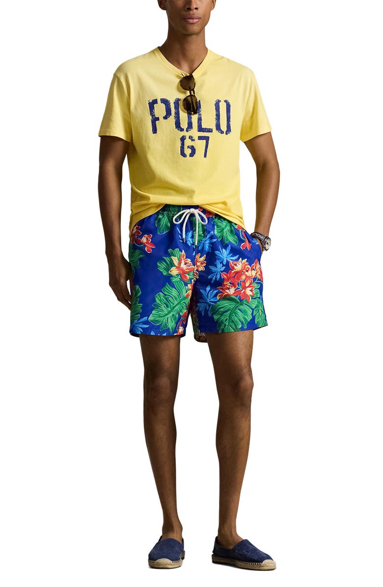 Polo Ralph Lauren Classic Fit Cotton Jersey Graphic T-Shirt, Alternate, color, 