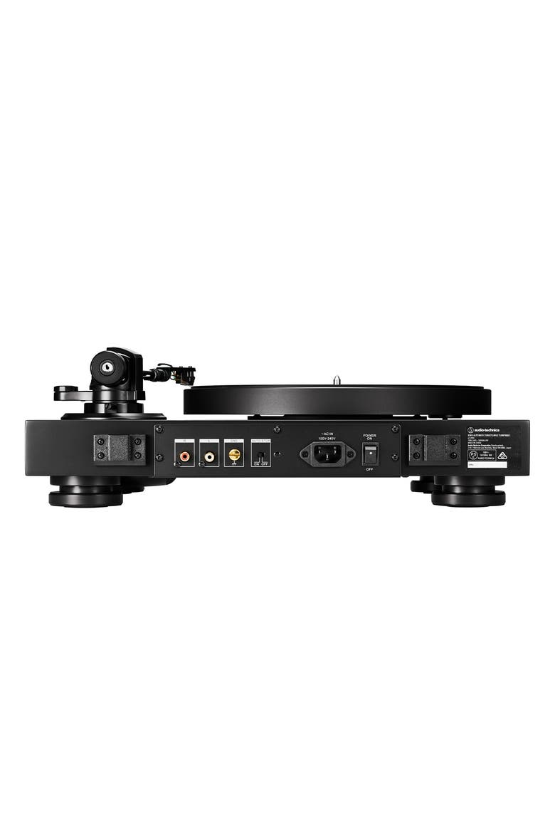 AT-LP8X Semi-Automatic Direct-Drive Turntable, Alternate, color, Black