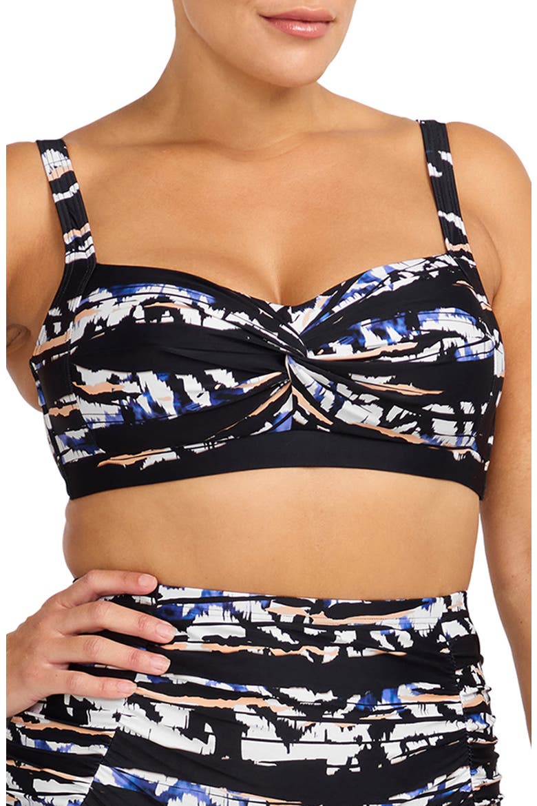 Provenance Botticelli Bikini Top, Main, color, BLACK
