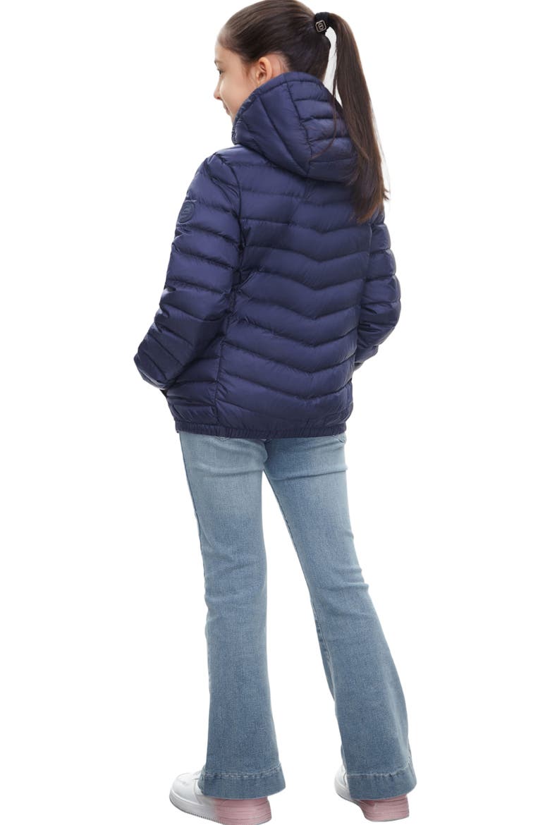 Kids' Ultra Light Packable Down Jacket, Alternate, color, Navy