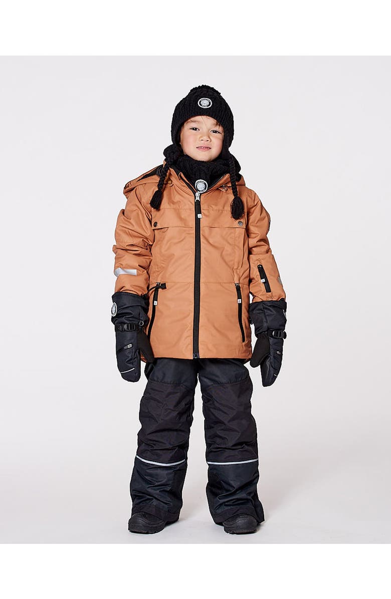 Deux par Deux Boy Two-Piece Teknik Snowsuit, Alternate, color, Black