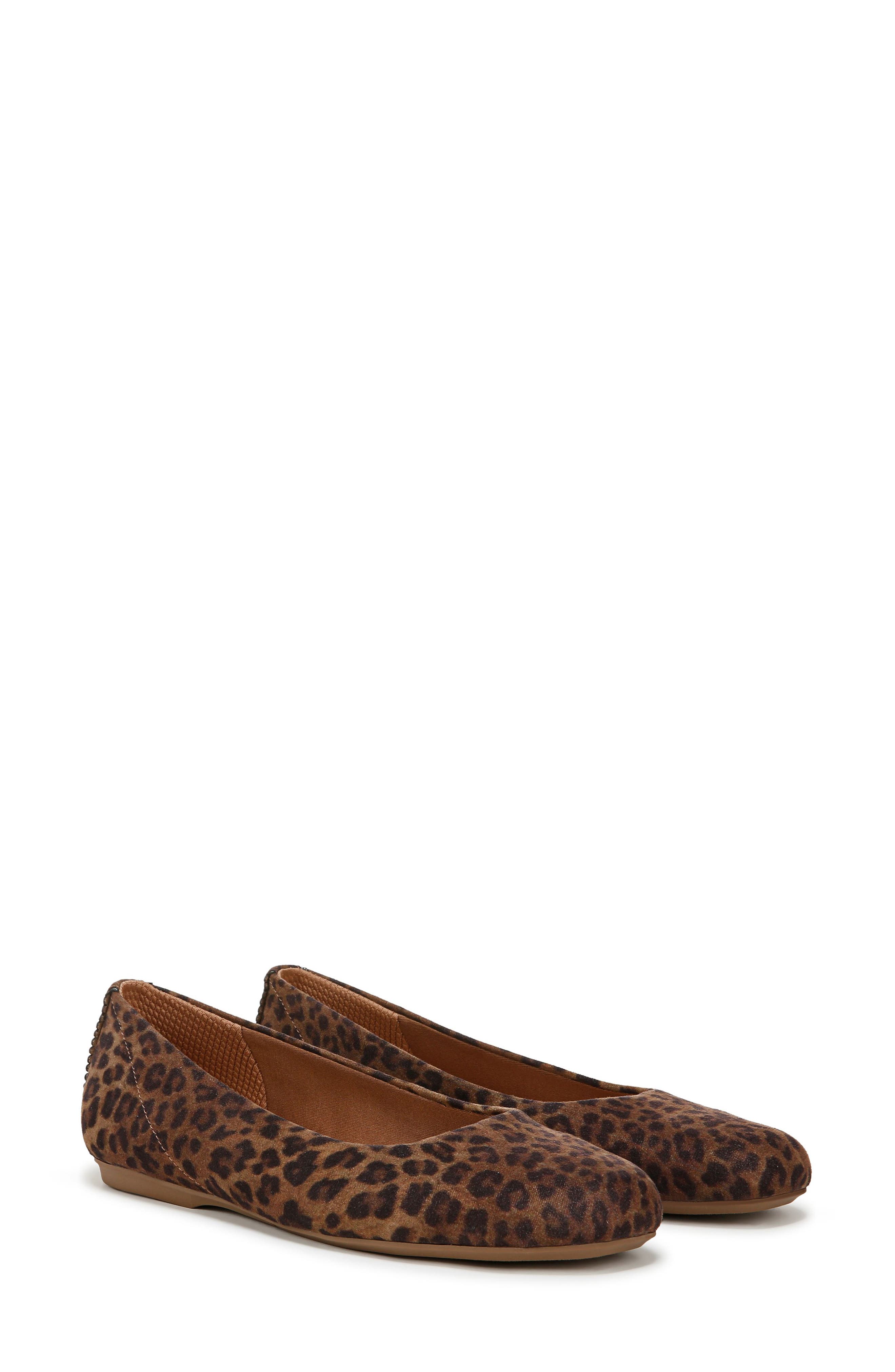 Dr. Scholl's Wexley Leopard Print Flat, Main, color, 