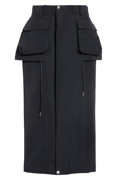 Grosgrain Bonding Midi Skirt