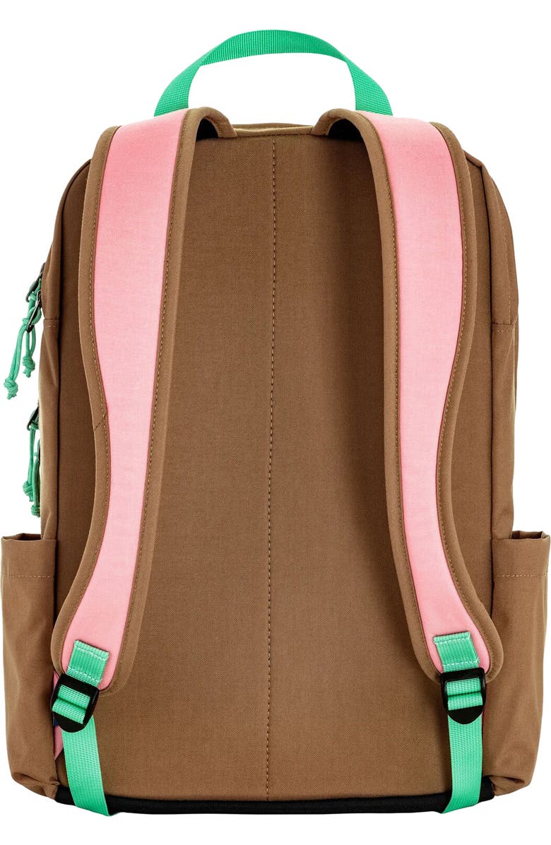 Fjällräven Vardag 17-Liter Backpack, Alternate, color, Poppy Pink-Khaki Dust