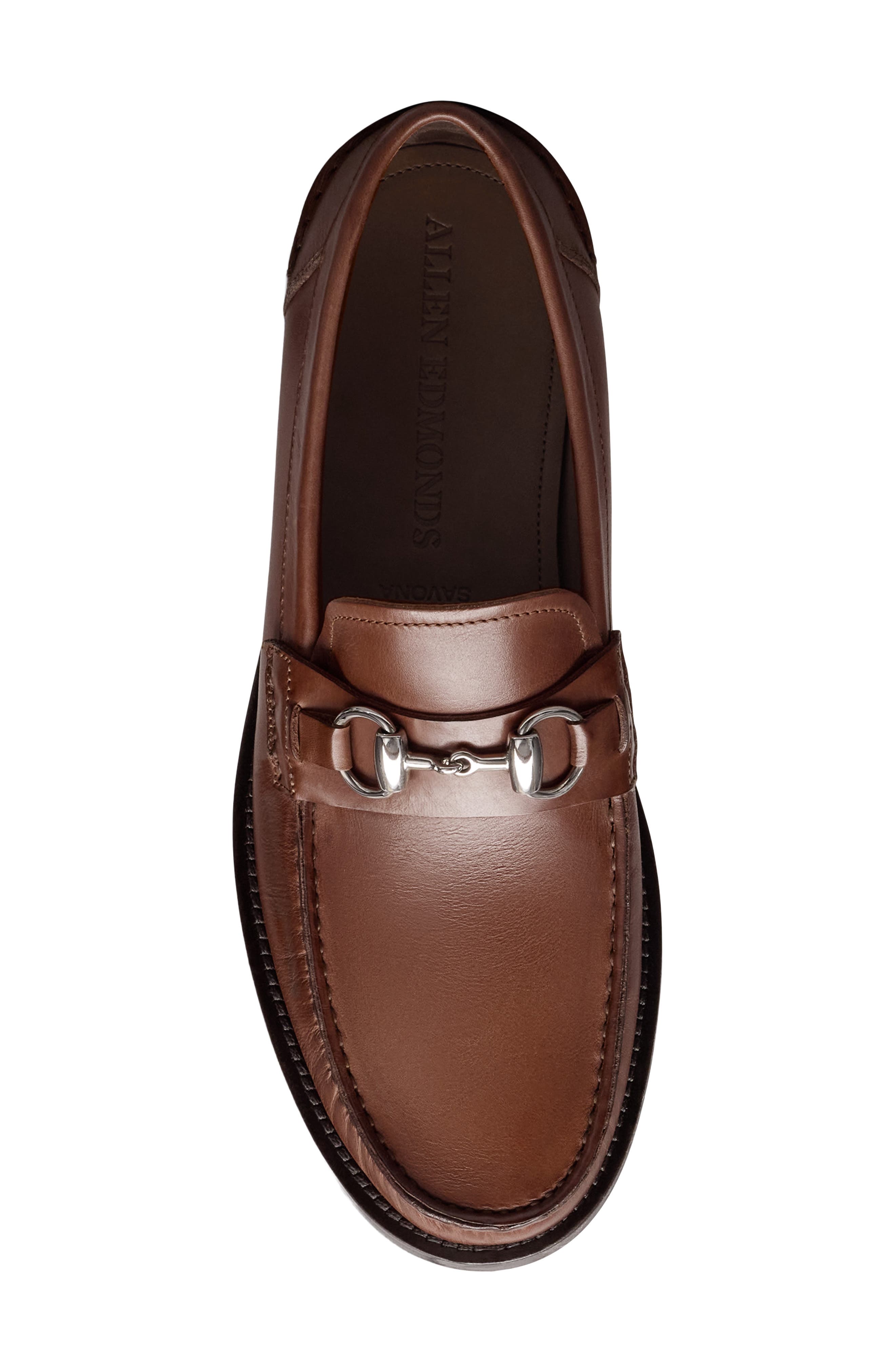 Savona Bit Loafer, Alternate, color, CHILI