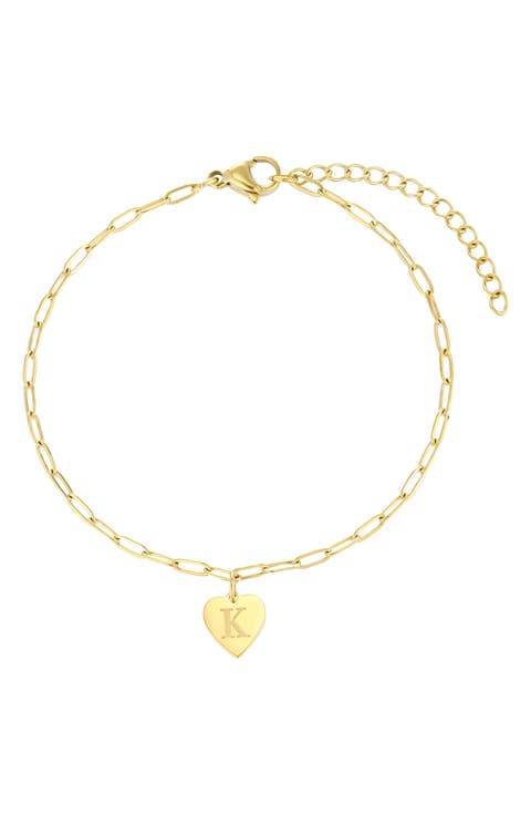 Initial Chain Bracelet