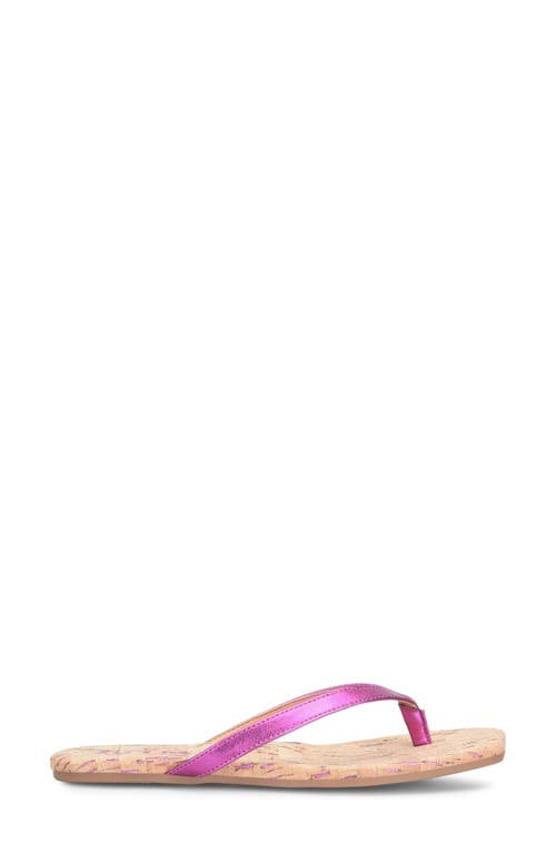 Korks Winnie Flip Flop In Pink