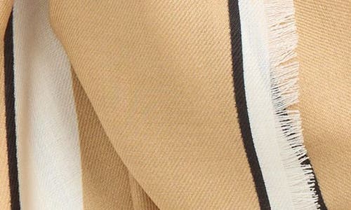 Lafayette 148 New York Square Wool & Silk Twill Scarf In Multi