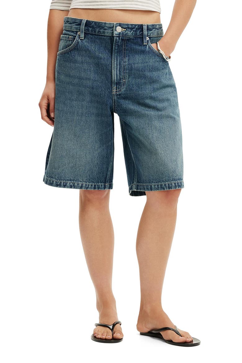 Men's Baggy Denim Short, Main, color, Affection Blue