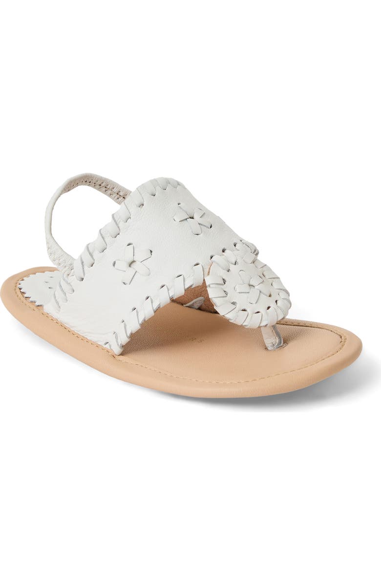 Jack Rogers Jacks Slingback Sandal, Main, color, White