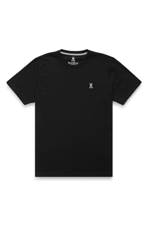 Psycho Bunny Classic Crewneck T-Shirt in Black