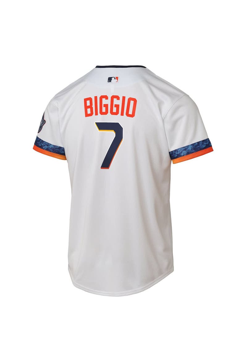 Youth Nike Craig Biggio White Houston Astros 2025 City Connect Limited Player Jersey, Alternate, color, White