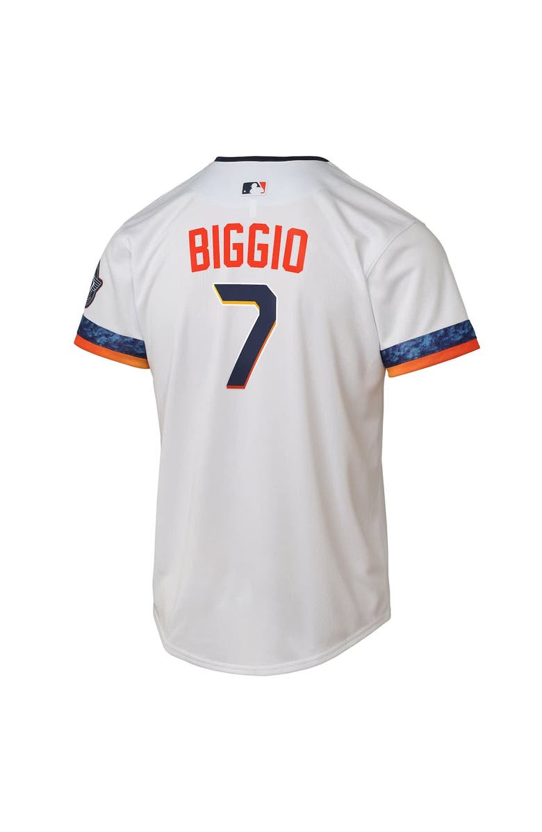 Nike Youth Nike Craig Biggio White Houston Astros 2025 City Connect Limited Player Jersey, Alternate, color, White