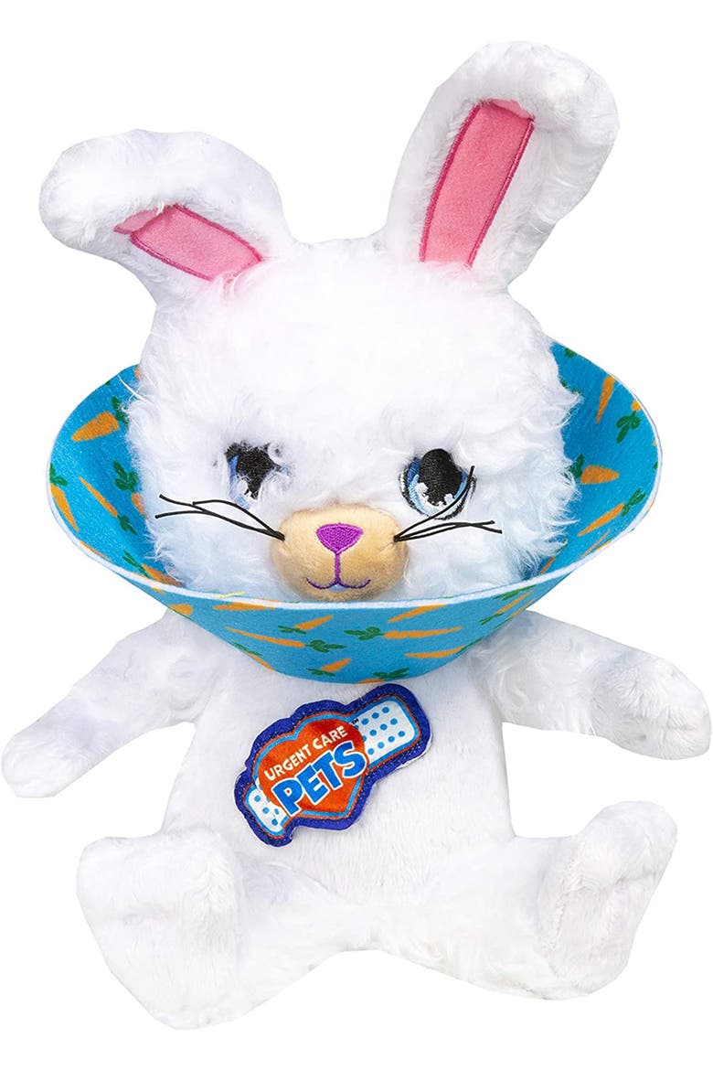 Rabbit White Plush, Main, color, White