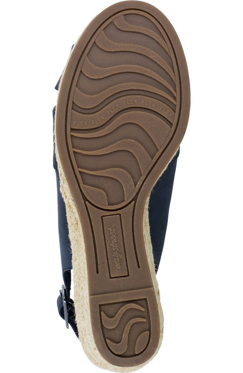 EASY STREET Maureen Slingback Espadrille Wedge, Alternate, color,