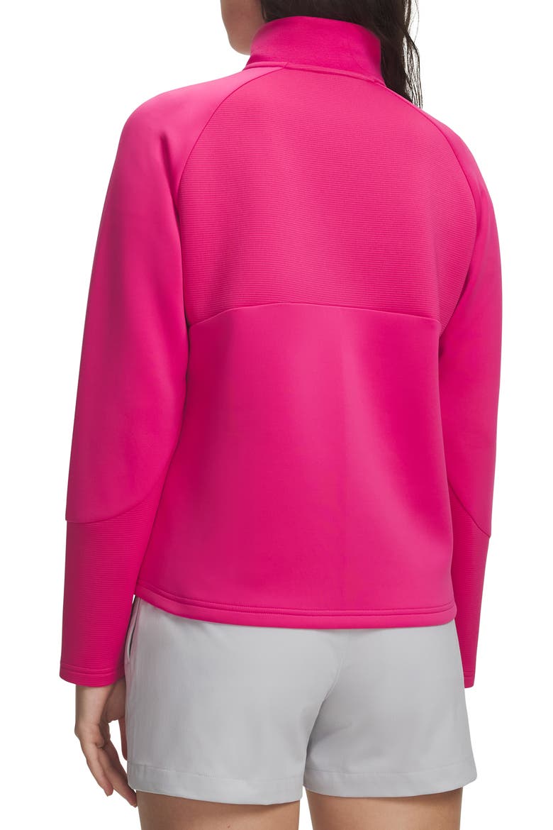 Drive Midlayer Half Zip Pullover, Alternate, color, VIRTUAL PINK